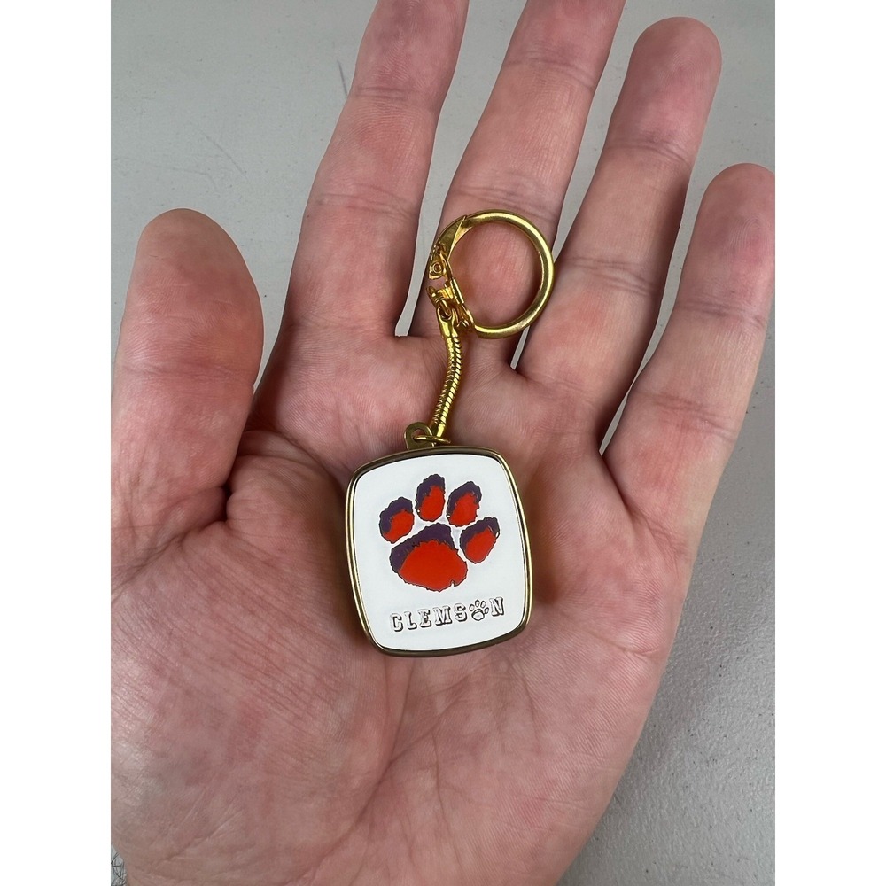 Vintage Sankyo Clemson South Carolina Musical Keychain Fight Song Music Box